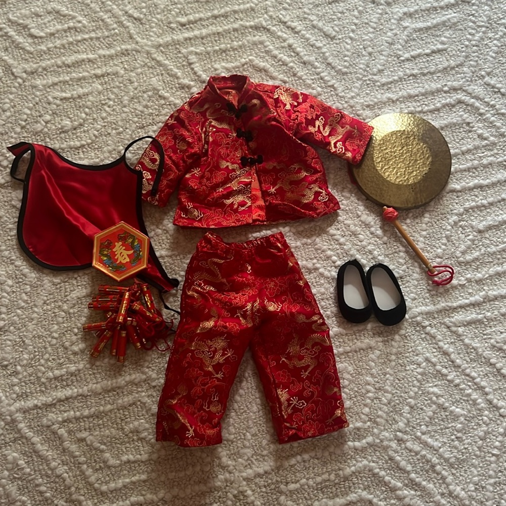 Authentic American Girl Doll Chinese New Year Outfit